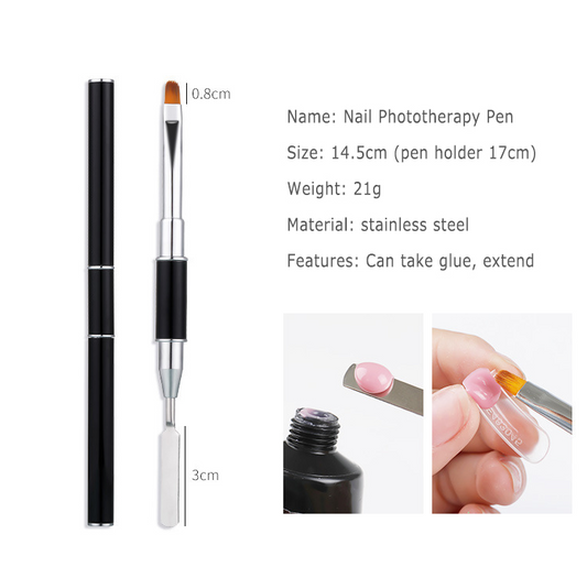 Gel para Extensiones de Uñas con Soporte de Papel Cristal - Image 2