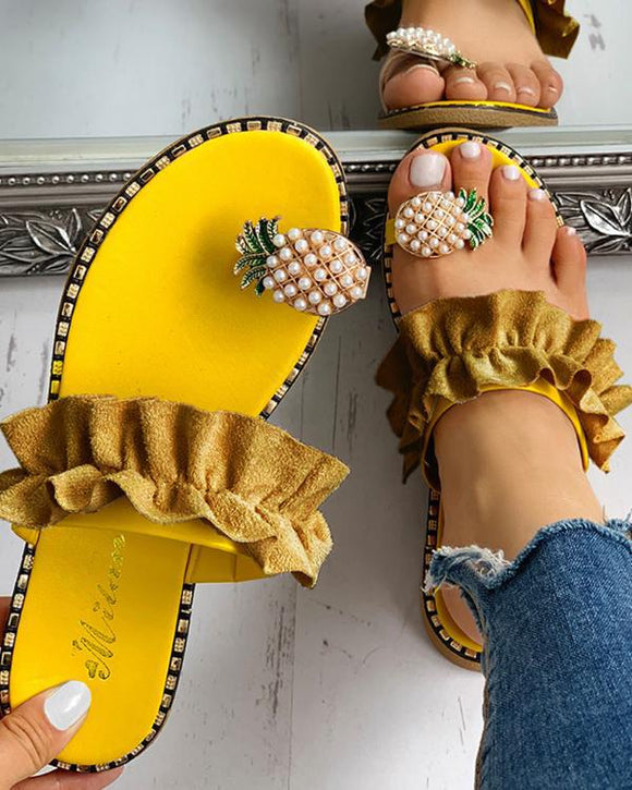 Chanclas Piña Tropical