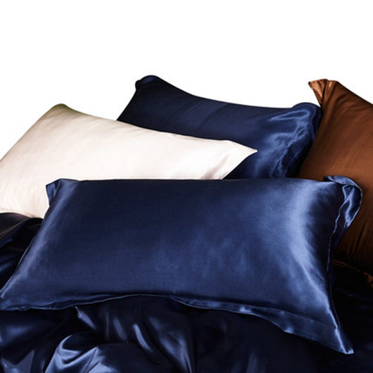 Funda de Almohada de Seda Premium