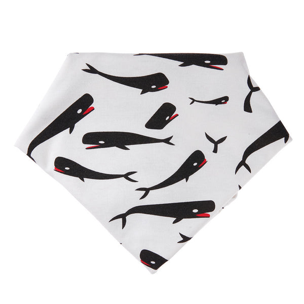 Manta de Algodón Suave Transpirable para Bebé con Diseño de Ballena