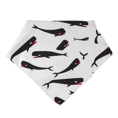Manta de Algodón Suave Transpirable para Bebé con Diseño de Ballena - Image 2