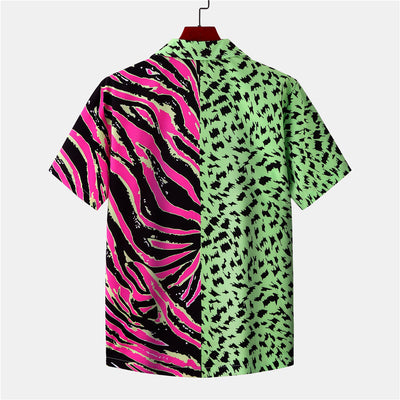 Camisa Estampada de Manga Corta para Playa - Image 5