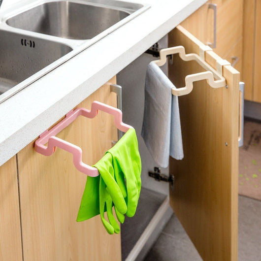 Soporte Organizador de Bolsas para Basura - Colgante para Puertas de Cocina - Image 3