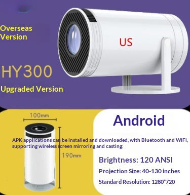 Proyector Portátil HY300 Plataforma Cloud Multiregional - Image 10