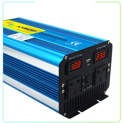 Inversor de Potencia 3000W-6000W Dual 12V/24V a 220V con Control Remoto y Onda Sinusoidal Pura - Image 3