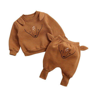 Sudadera Infantil Estilo Coreano Harun con Pantalón a Juego - Image 23