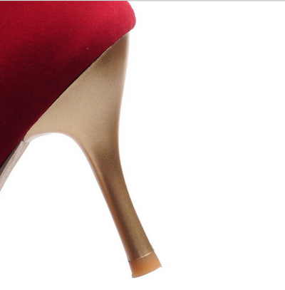 Botas Martin de Tacón Fino Elegantes con Cierre Lateral para Mujer - Image 3