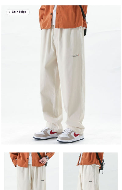 Pantalones Cargo Sueltos para Hombre Rectos Casuales - Image 15