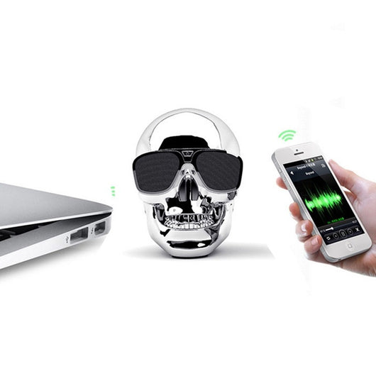 Parlante Bluetooth Skull con Sonido Potente - Image 5