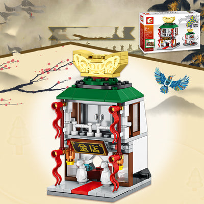 Bloques de Construcción Arquitectónico Barrio Chino - Image 23