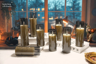 Cadena de Luces LED con Velas Eléctricas para Decoración Navideña y Eventos - Image 15