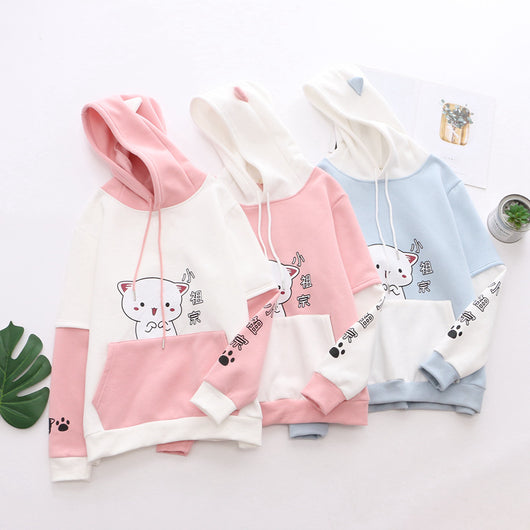 Suéter Infantil con Capucha y Diseño Cartoon para Invierno - Image 11
