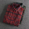 Camisa Casual de Cuadros Slim Fit para Hombre