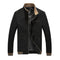 Chaqueta Casual de Algodón Puro para Hombre - Estilo Primavera Otoño