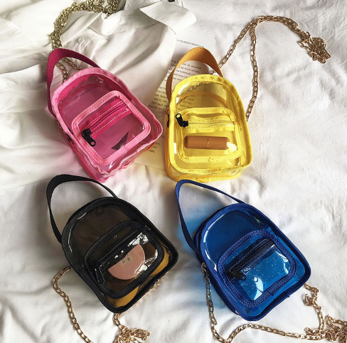 Bolso de Hombro Familiar Estilo Casual Gelatina
