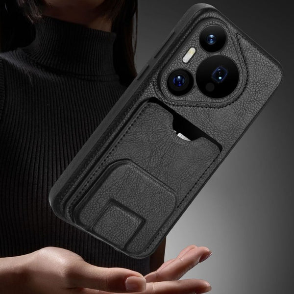 Funda para Pura70pro con Soporte, Cartera y Protección Total