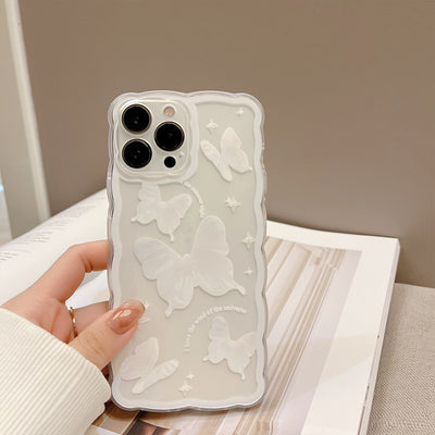 Funda Transparente Mariposa Moderna para Celular Mujer - Image 9
