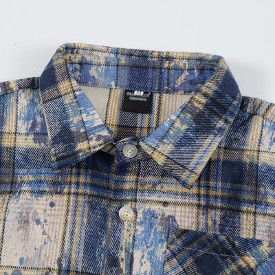 Camisa Cuadros Casual para Hombre - Estilo Desenfadado - Image 3