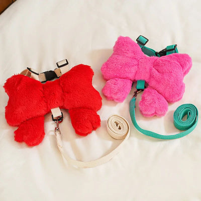 Arnés de Paseo con Moño para Perros y Gatos - Mochila Portátil Adorable - Image 21