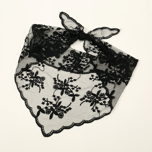 Chal Decorativo Bordado en Nylon Premium - Image 5