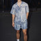 Conjunto de Verano: Camisa y Shorts de Denim
