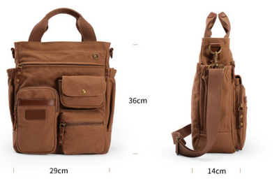 Maletín Oxford Ejecutivo Multifuncional de Gran Capacidad para Hombre - Image 8
