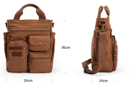 Maletín Oxford Ejecutivo Multifuncional de Gran Capacidad para Hombre - Image 8