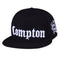 Gorra Snapback Compton Juventud Hip-Hop de Visera Plana