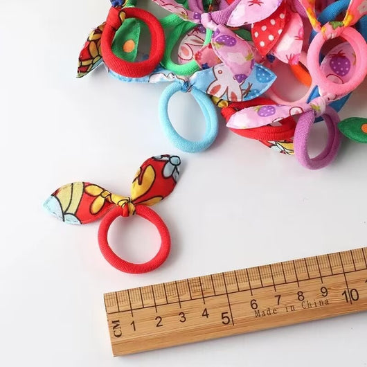 Diadema Elástica Infantil con Orejas de Conejo - Accesorios para el Cabello - Image 9
