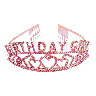 Corona Diamante Brillante para Fiesta de Cumpleaños - Set de Diadema Decorativa para Prom - Image 27