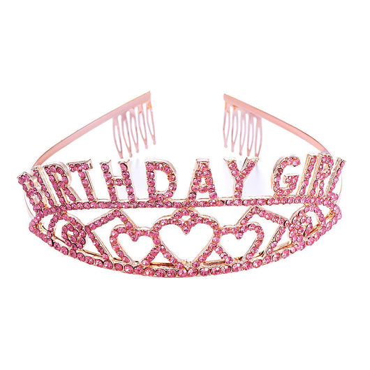 Corona Diamante Brillante para Fiesta de Cumpleaños - Set de Diadema Decorativa para Prom - Image 27