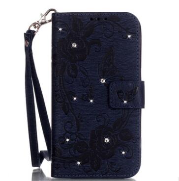 Funda Flip con Mariposa en Relieve para iPhone 7 y Galaxy S7 con Compartimentos para Tarjetas - Image 5