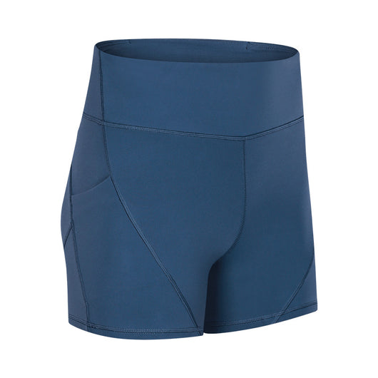 Shorts Deportivos Antitranspiración de Cintura Alta para Mujer con Bolsillos Laterales - Image 14