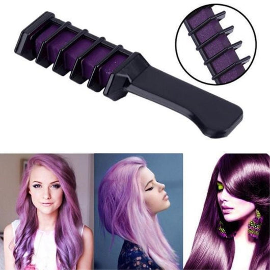 Tiza de Color Temporal para Cabello con Aplicador - Set Desechable - Image 10