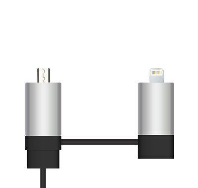 Cargador Dual USB Retráctil para Auto 2 en 1 - Image 3