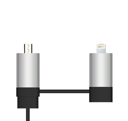 Cargador Dual USB Retráctil para Auto 2 en 1 - Image 3