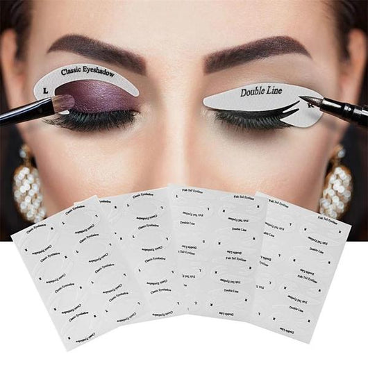 Plantilla de Sticker para Delineado de Ojos