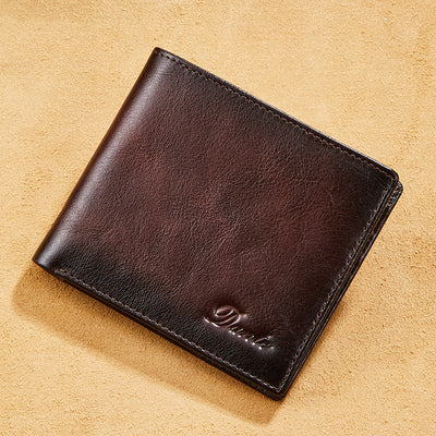 Billetera para Hombre de Cuero Genuino Primera Capa - Image 2
