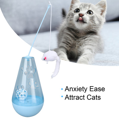 Juguete Interactivo para Gatos con Campana, Pelota y Ratón de Peluche - Image 11