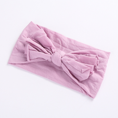 Diadema de Moño Tejida a Mano - Banda Ancha de Nylon para Cabello - Image 23