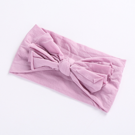 Diadema de Moño Tejida a Mano - Banda Ancha de Nylon para Cabello - Image 23