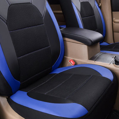 Funda de Asiento de Auto con Costura Sándwich en Cuero PU Premium - Image 11