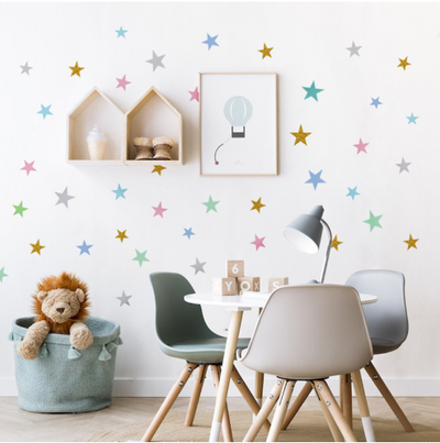Adhesivo Decorativo de Pared Creativo Estrella - Combinación PVC - Image 7