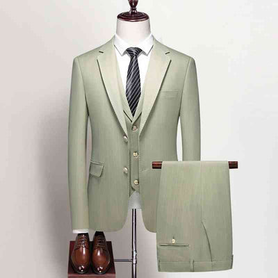 Conjunto de Blazer Casual y Pantalón Formal para Hombre