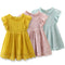 Vestido de Niña para Primer Año y Luna Llena - Elegancia Festiva