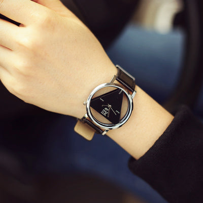Reloj de Pareja Hueco Doble Cara Tendencia Coreana Estudiante - Image 13