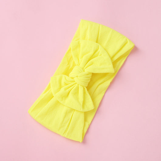 Diadema Princesa con Moño de Nylon para Bebés - Accesorio Elegante y Cómodo