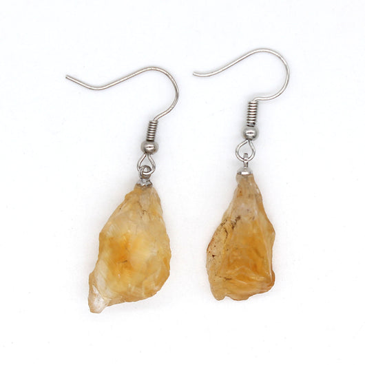 Aretes de Cristal Natural Bruto - Piedras sin Pulir Auténticas - Image 3