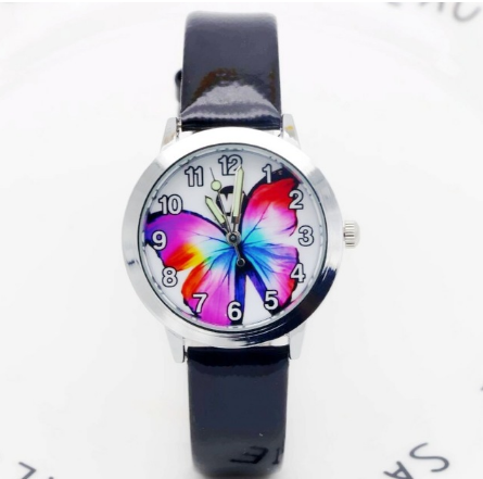 Reloj Infantil Mariposa Resistente al Agua para Niñas - Image 2