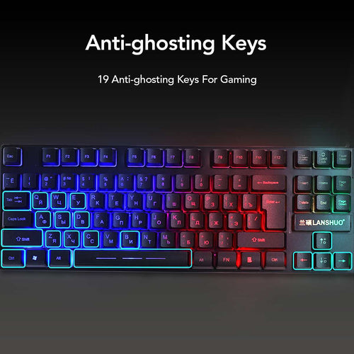 Wireless Keyboard and Mouse Combo